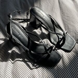 Madden Girl Elegant Black Heels
